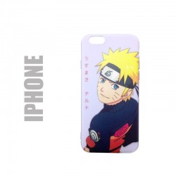 Coque de protection pour iphone en gel silicone souple et au motif Naruto Japan