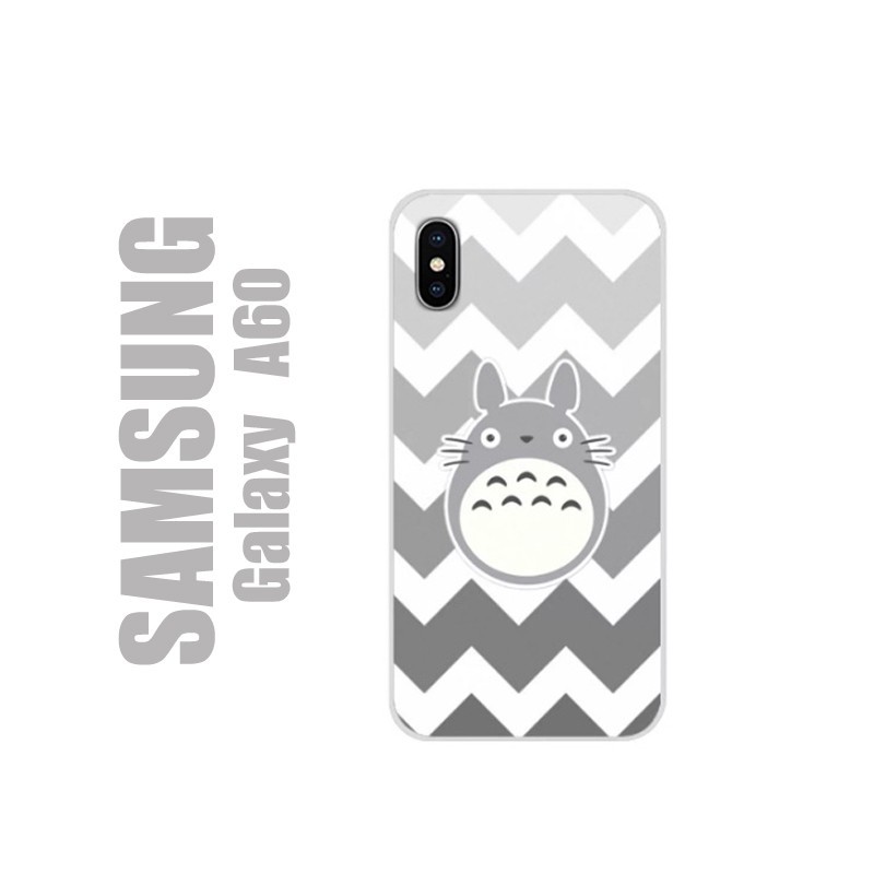 Coque pour Samsung en gel silicone souple et au motif Totoro Grey Coque pour Samsung en gel silicone souple et au motif Totoro Grey