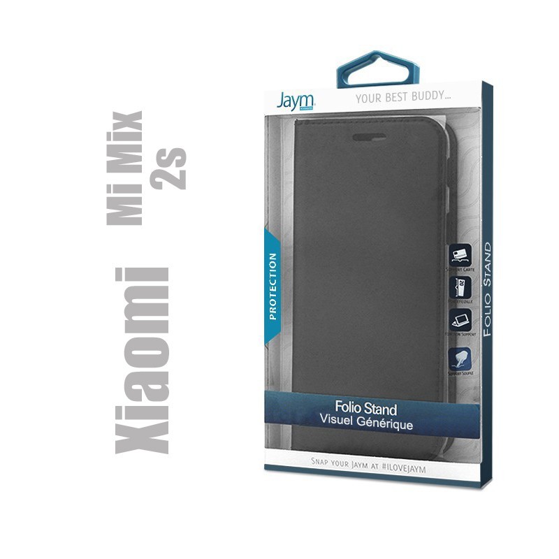 Etui clapet porte feuille compatible Xiaomi Mi Mix 2s Etui clapet porte feuille compatible Xiaomi Mi Mix 2s