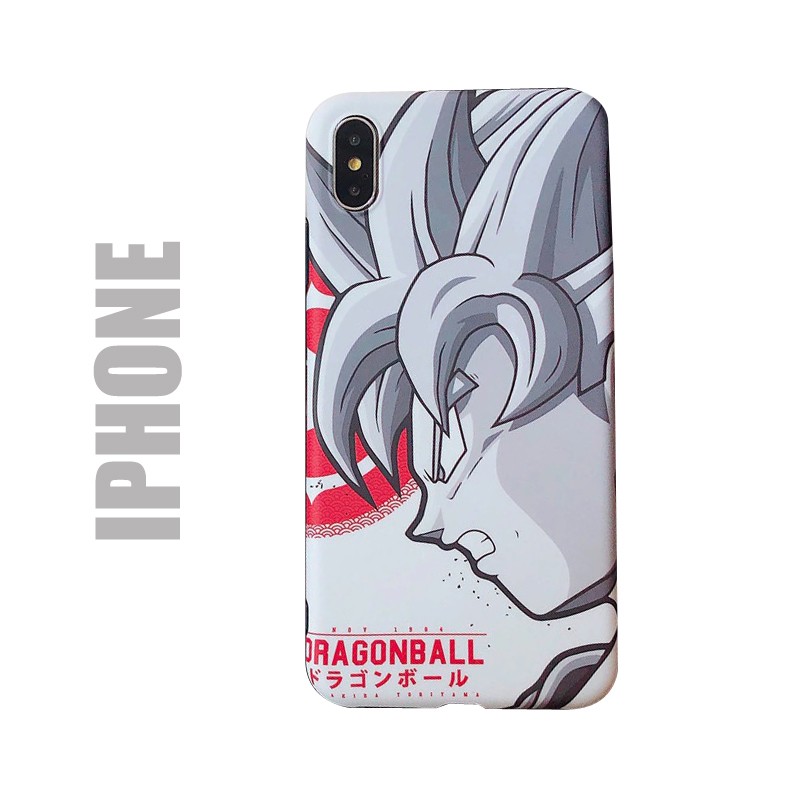 Coque manga souple pour iphone, motif Dragon Ball "Goku"