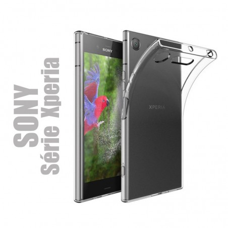 Coque souple en gel silicone transparent pour Smartphones Sony Xperia