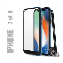 Coque rigide premium - X-Bumper bleue pour iphone 7 et 8