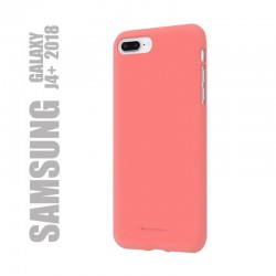 Coque premium "soft feeling" pour samsung galaxy J4 plus 2018 - rose