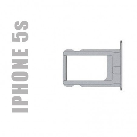 Tiroir sim de remplacement pour smartphone Apple iPhone 5s