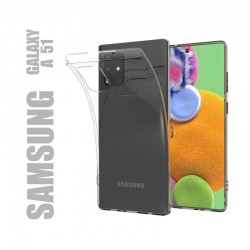 Coque de protection en gel silicone souple transparent pour Samsung Galaxy A51